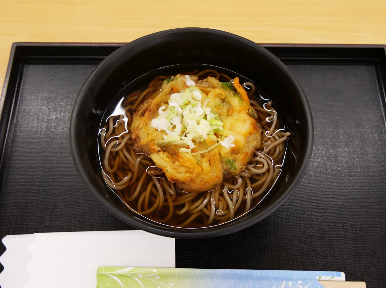 天ぷらそば