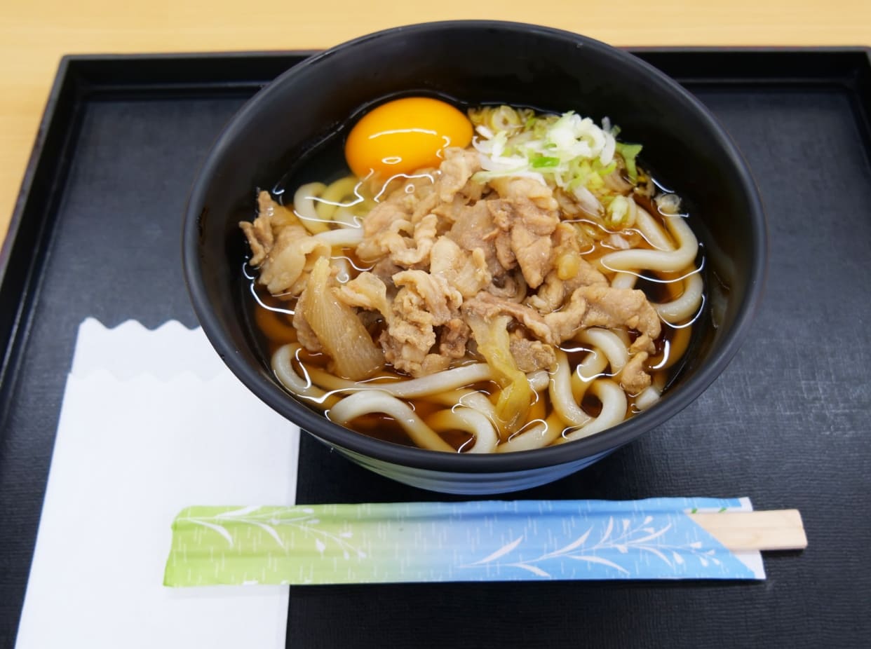 肉玉うどん